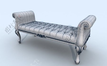 躺椅模型个性欧式
