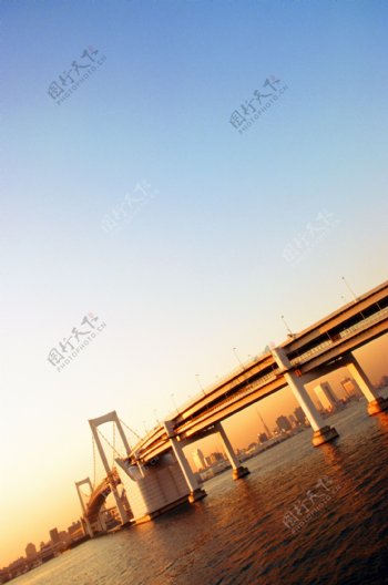 跨海大桥风景图片