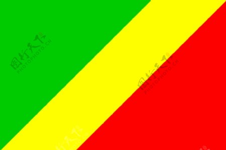 刚果布拉柴维尔国旗