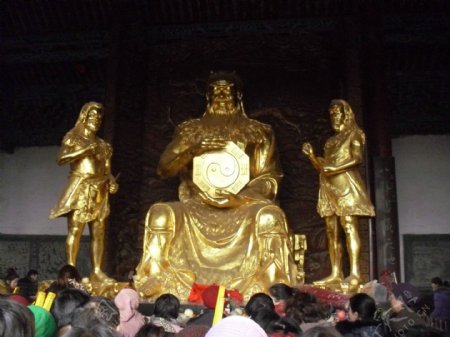 太昊陵伏羲庙金神像图片