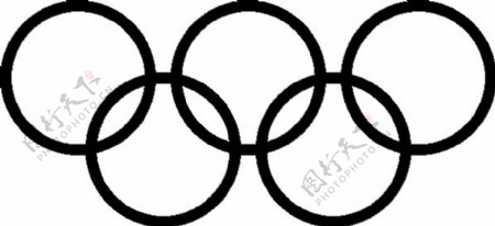 奥运五环标志的剪辑艺术