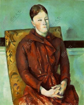 PaulCzanne0052法国画家保罗塞尚paulcezanne后印象派新印象派人物风景肖像静物油画装饰画