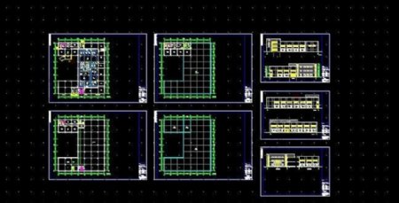 三层医疗器械车间建筑设计图