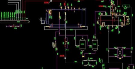 蒸汽锅炉流程设计图