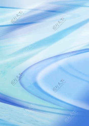 蓝色线条水形背景图片