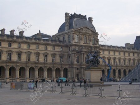 法国欧美风情广场建筑