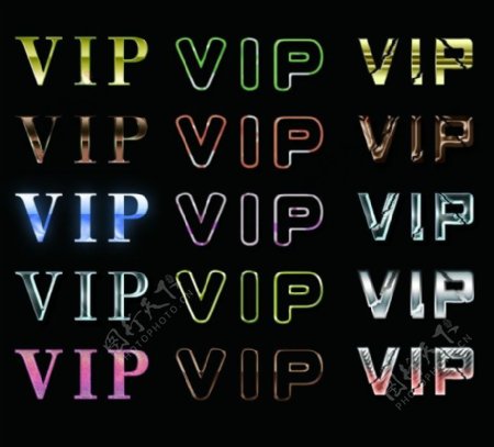 vip字体