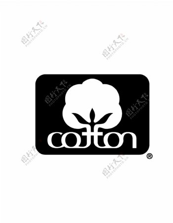 Cottonlogo设计欣赏Cotton工厂标志下载标志设计欣赏