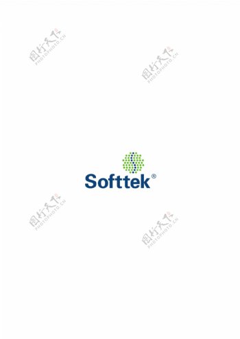Softteklogo设计欣赏Softtek服务公司标志下载标志设计欣赏