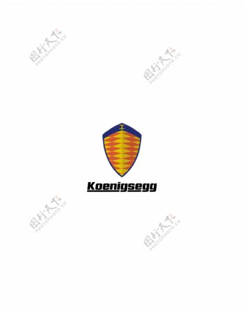 Koenigsegglogo设计欣赏Koenigsegg汽车logo大全下载标志设计欣赏