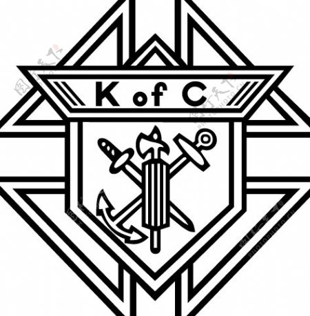 KnightsofColumbuslogo设计欣赏哥伦布骑士标志设计欣赏