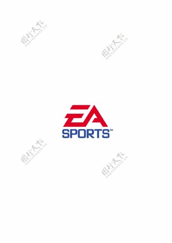 EASportslogo设计欣赏EASports体育比赛标志下载标志设计欣赏