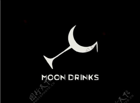 月亮logo图片