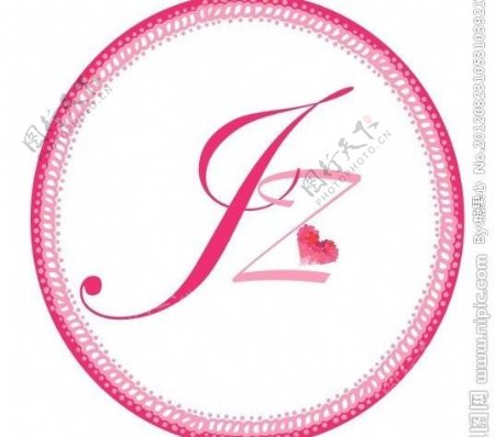 婚礼主题logo英文字母logo图片