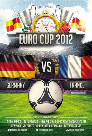 足球比赛海报设计图片