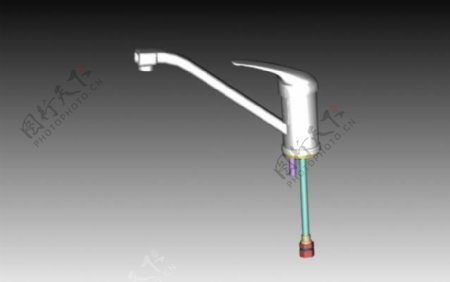 廚房龍頭203D模型