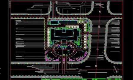 宁波开发区科技创业园大楼环艺景观设计施工图图片