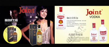 洋酒宣传广告画册图片