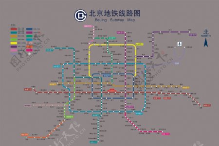 北京地铁2014
