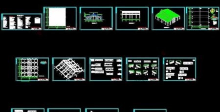 四川动力宝电源科技结构车间厂房平面设计图