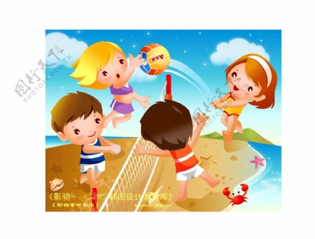 儿童运动会矢量素材矢量图片HanMaker韩国设计素材库