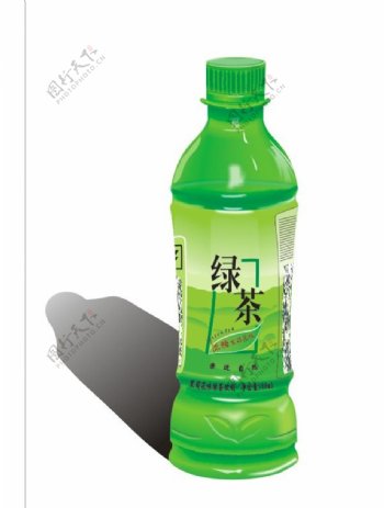 绿茶瓶子