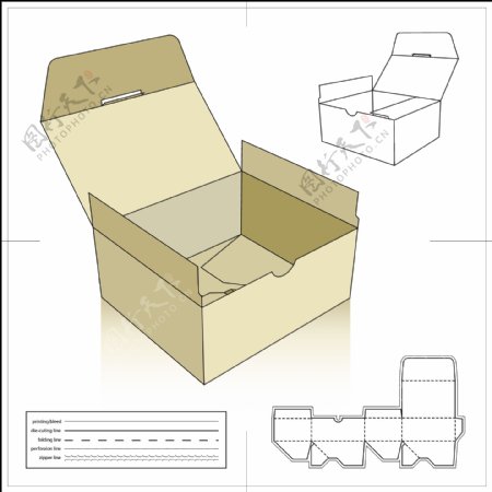 箱式包装盒