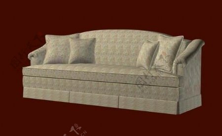 室内家具之外国沙发013D模型