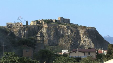 西西里岛城堡在malazzo5股票的录像视频免费下载