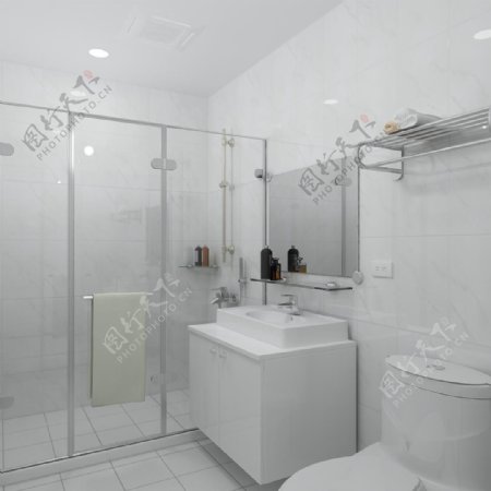 浴室3D设计图片
