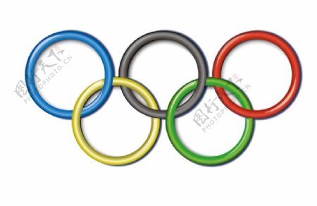 奥运五环标志图片