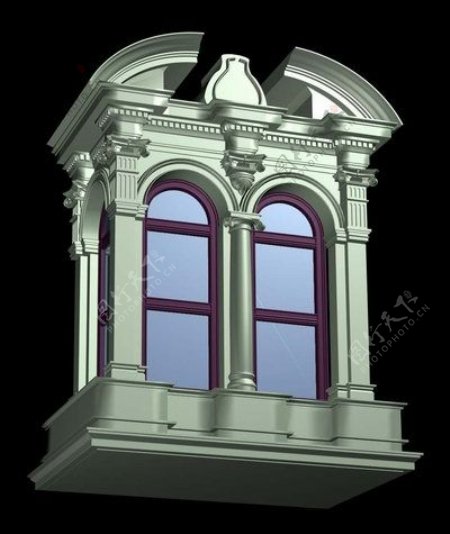 国外门窗3d模型家具图片素材59