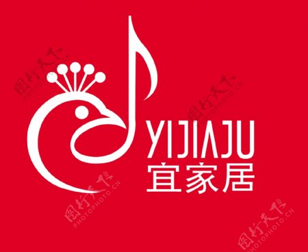 宜家居木门logo图片