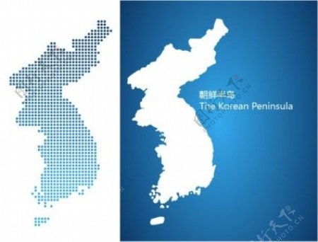 朝鲜半岛上的向量