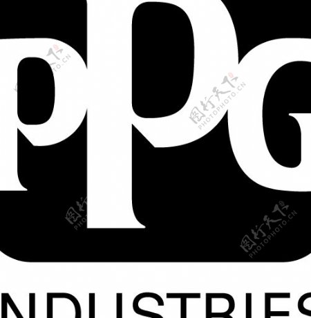 PPGIndustrieslogo设计欣赏PPG工业集团标志设计欣赏