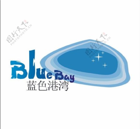 蓝色港湾logo图片