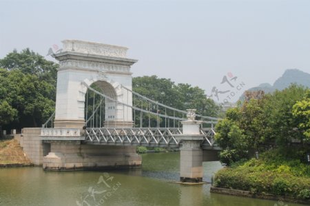 欧式桥图片