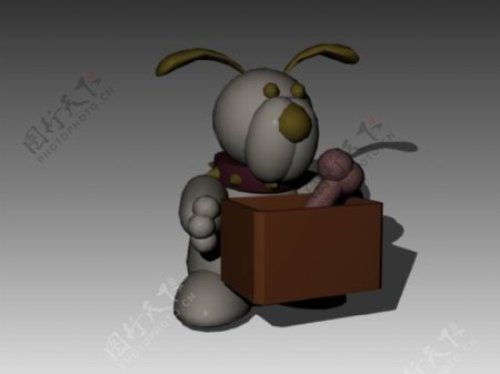动物玩偶玩具模型3d装饰素材免费下载玩具模型设计12