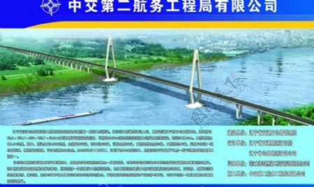 辽河大桥展板图片