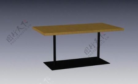 当代现代家具桌子3D模型e015