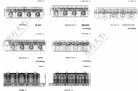 建筑单体cad图纸