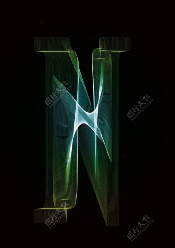 字母n设计图片