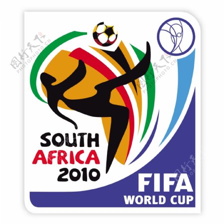 2010南非世界杯国际足联矢量标志