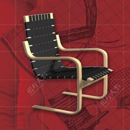 常用的椅子3d模型家具图片554