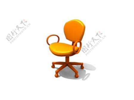 办公家具办公椅3d模型办公椅199