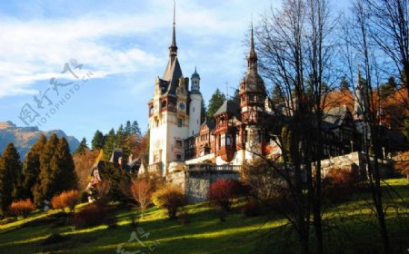 欧洲城堡高清背景图