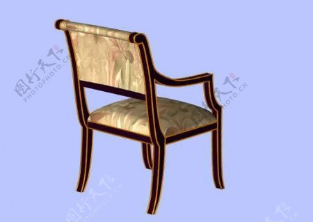 欧式传统椅子家具3D模型素材78
