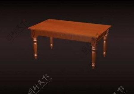 欧式桌子传统家具3D模型16