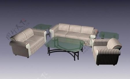 室内家具之外国沙发423D模型