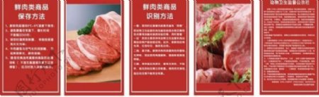 生鲜肉墙面图片